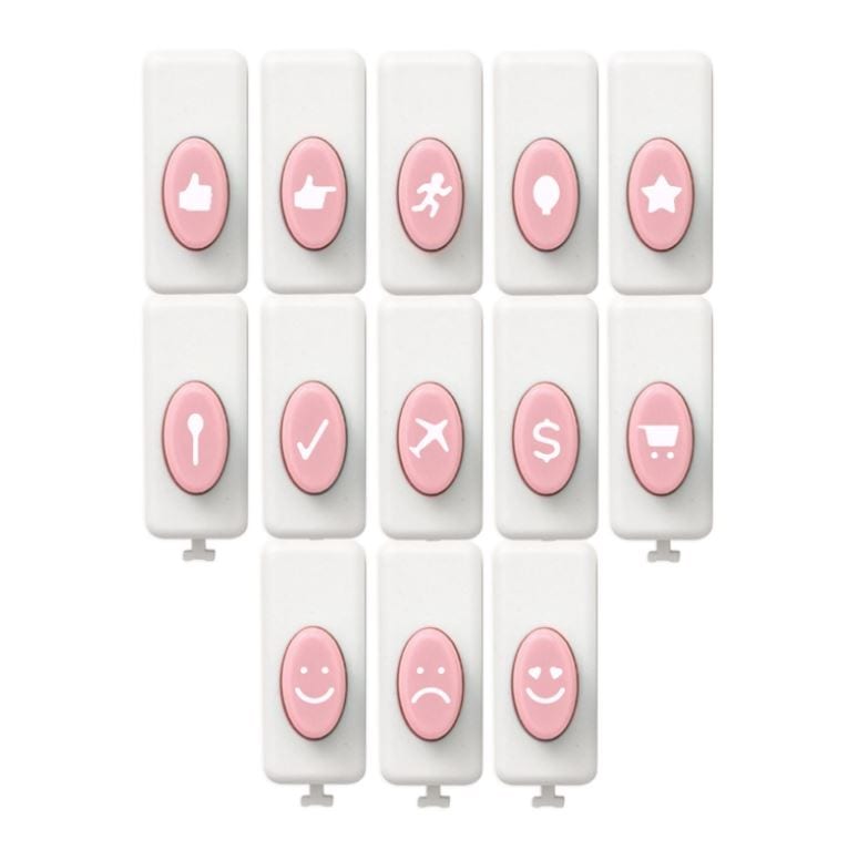 We R Memory Keepers Emoji and Icon Punch Set for Word Punch Board