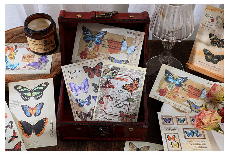 Infeel Me Deco Paper Time Lapse Series Vintage Paper Sheets