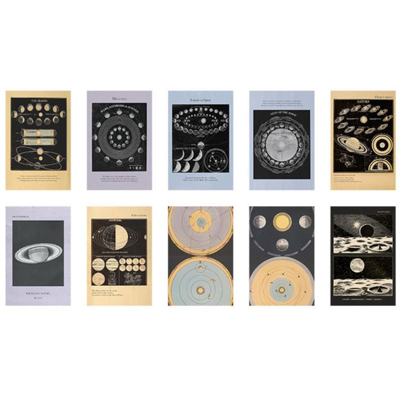 Infeel Me Deco Paper Time Lapse Series Vintage Paper Sheets