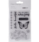 Kaisercraft Indigo Skies Clear Stamps 6"X4"