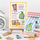 Infeel.Me 24-Hour Convenience Store Series PET Deco Sticker 40pcs