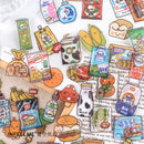 Infeel.Me 24-Hour Convenience Store Series PET Deco Sticker 40pcs