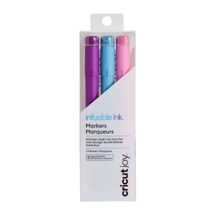 Cricut Joy Infusible Ink Pens Wild Aster/Bright Teal/Party Pink 1mm (3ct)