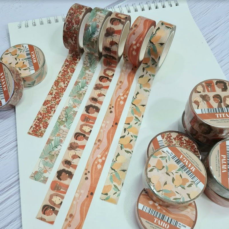 Ink Scribbler Philippine Collection 2021 Washi Tapes