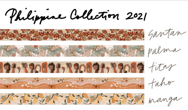 Ink Scribbler Philippine Collection 2021 Washi Tapes