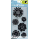 InkadinkadoÂ® Doilies Clear Stamps