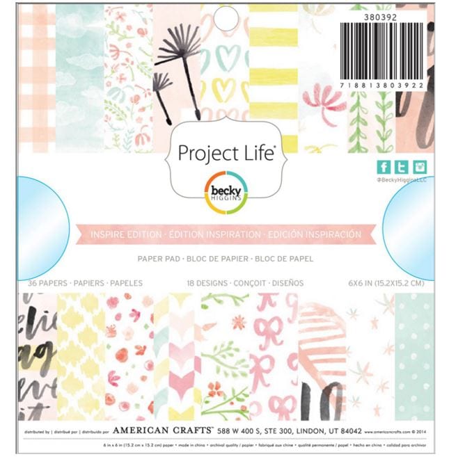 Project Life Inspire 6