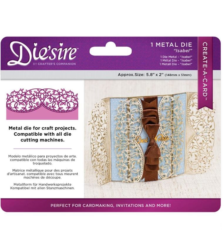 Isabel Die'sire Create-A-Card Wrap Die