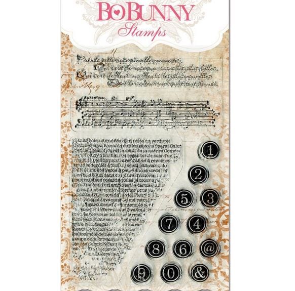 BoBunny It Is Written Stamps 4