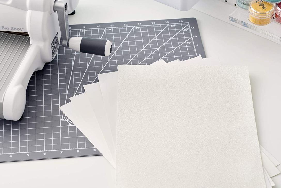 Sizzix Surfacez Ivory Opulent Cardstock Pack, A4 size 50PK 250gsm