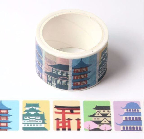 Japanese Houses Washi Tape 30mm x 5m