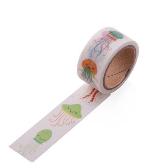 Jelly Fish Easy-Tear Washi Tape 20mm x 5m