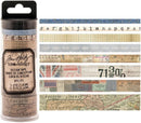 Tim Holtz Journey Design Washi Tape Set Idea-Ology - 8 Rolls