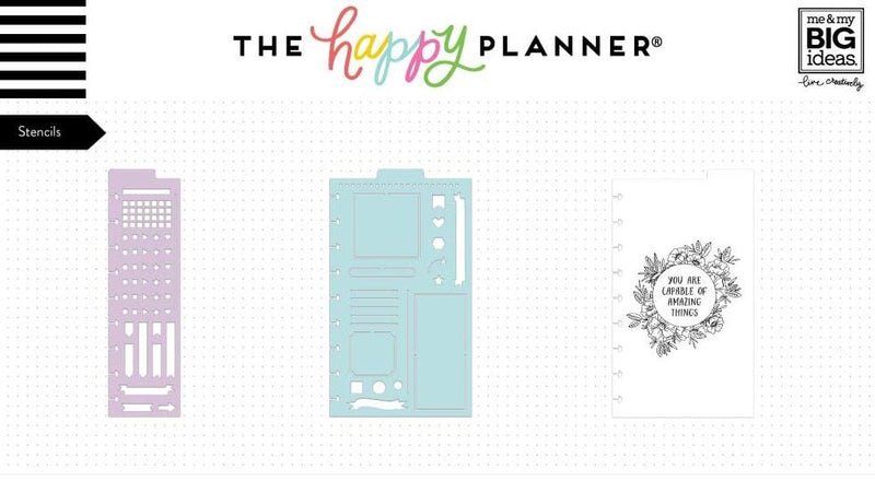 Me and My Big Ideas Happy Planner Journaling Stencils