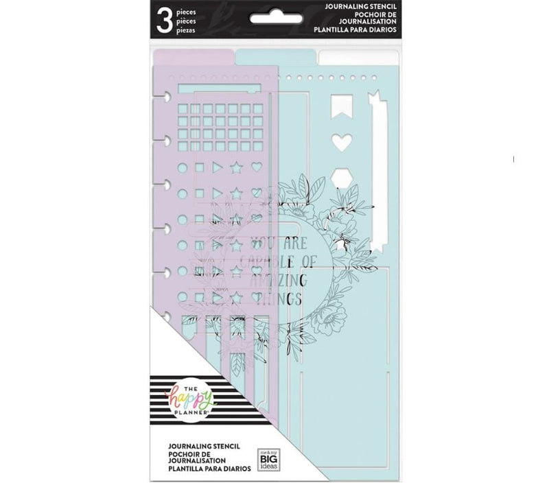 Me and My Big Ideas Happy Planner Journaling Stencils