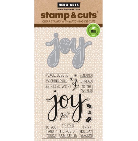 Hero Arts Joy Stamp and Cut