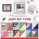 DCWV Just My Type Premium Printed Cardstock - 36 Sheets