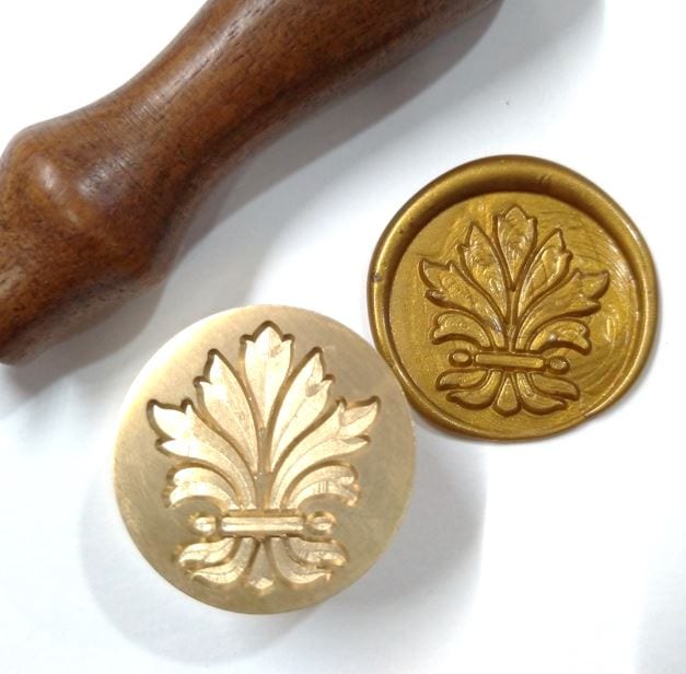 Wax Seals Fleur de Lis (Choose a design to see the picture)