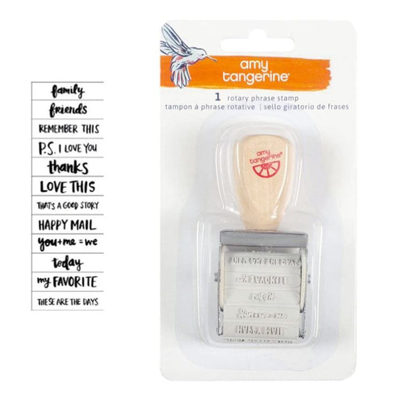 American Crafts Better Together Amy Tangerine Rotary Stamp