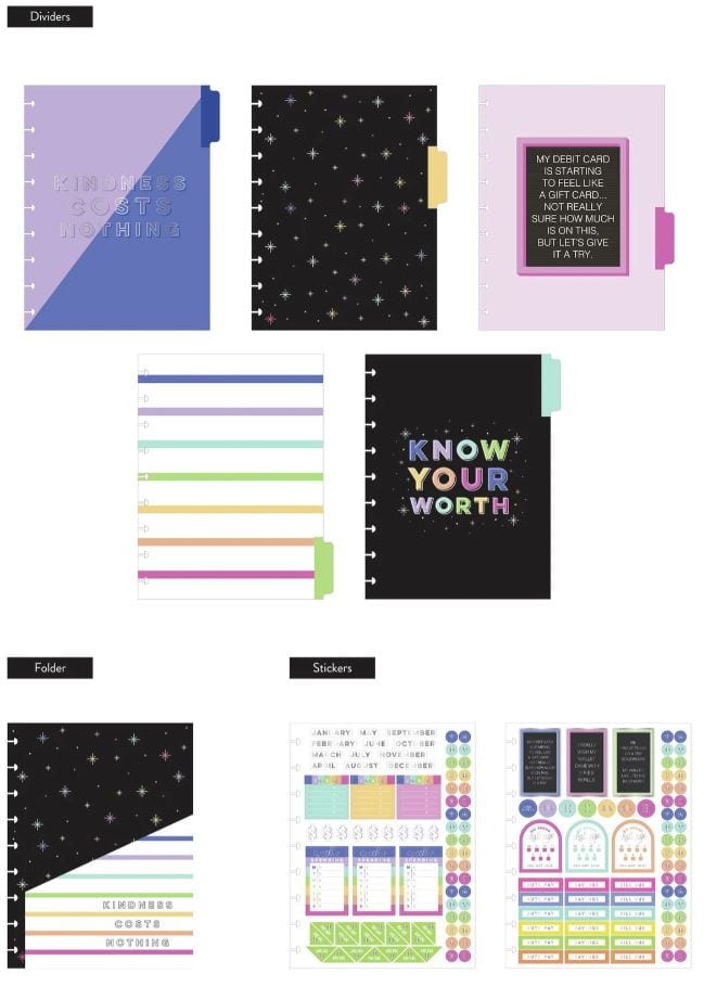 Me and My Big Ideas Kindness Costs Nothing Undated Classic Budget Extension Pack