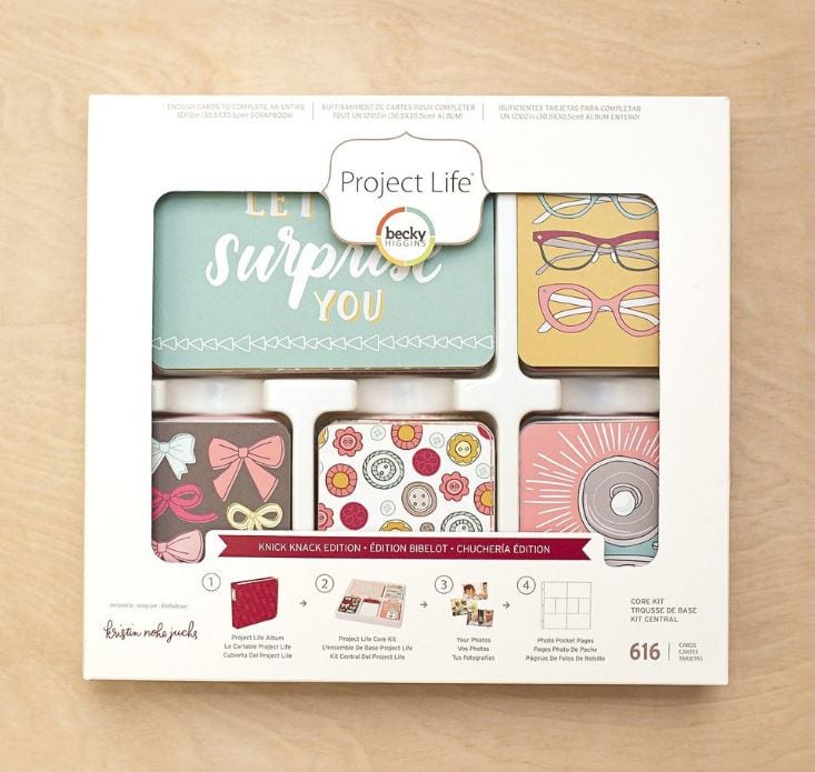 Project Life Core Kit Click Project Life Knick Knack Edition (Core Kit and Sampler Set Available)