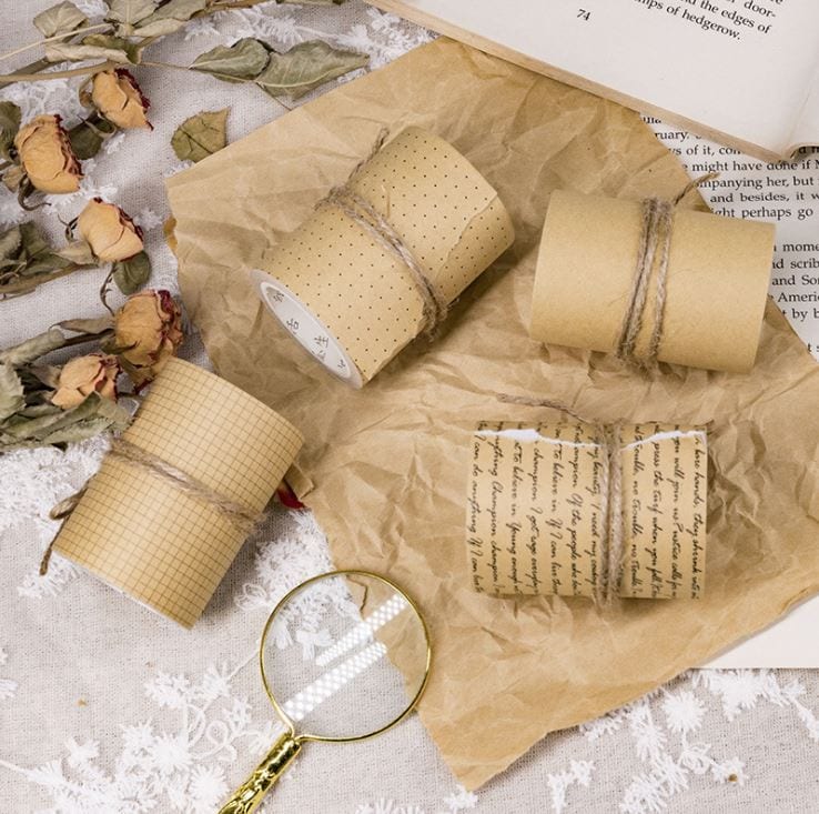 Kraft Paper Tapes Sticker Tapes (60mm x 3m)