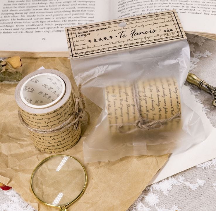 Kraft Paper Tapes Sticker Tapes (60mm x 3m)