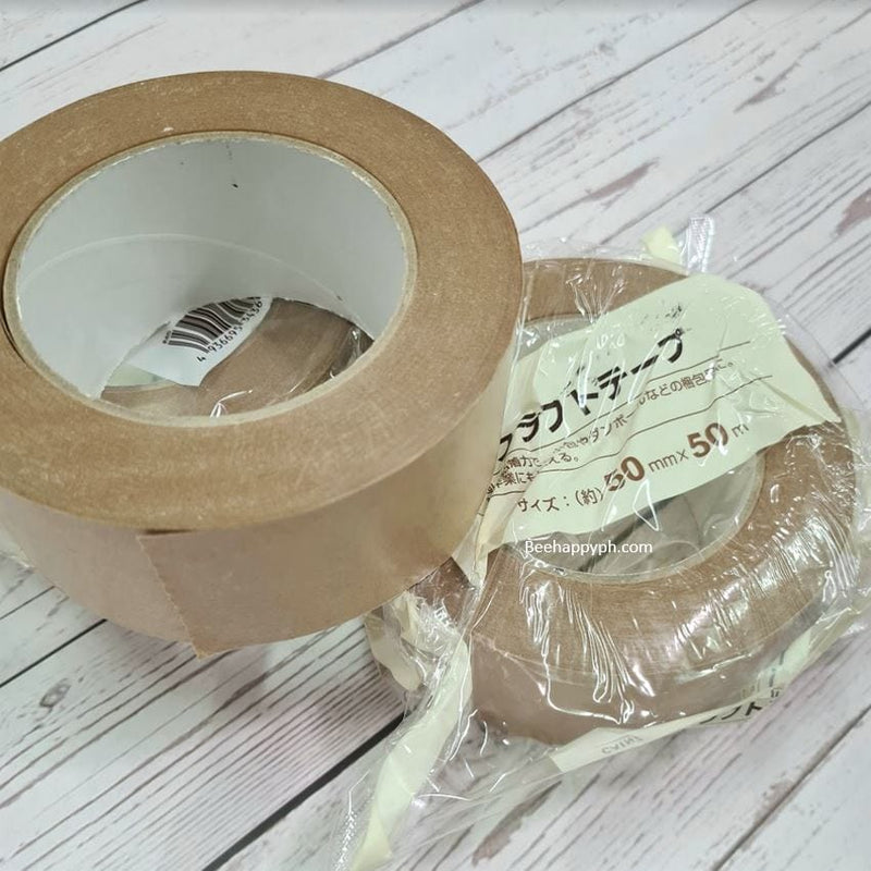 Kraft Tape Roll / Kraft Paper Tape (50mm x 50m)