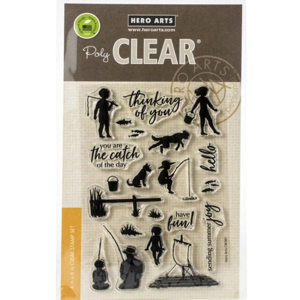 Hero Arts Lake Time Fun Stamp Set CM381