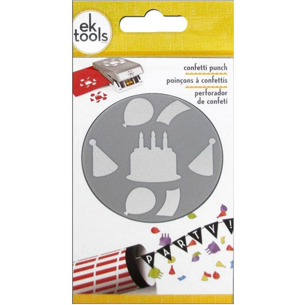 EK Success Large Confetti Birthday Punch Paper Shapers