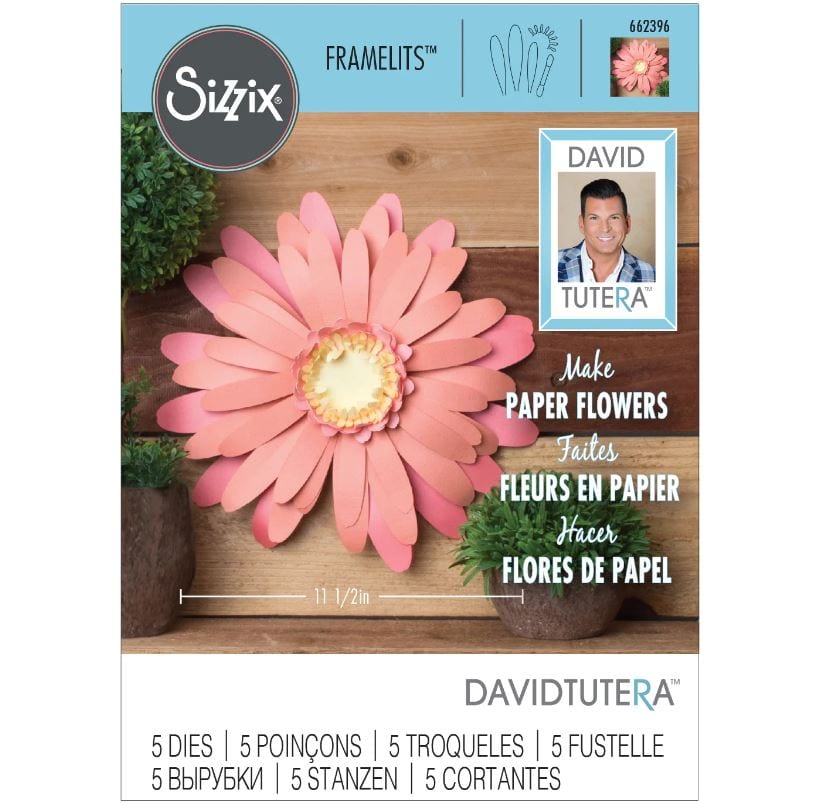 Sizzix Lage Daisy Framelits Dies By David Tutera