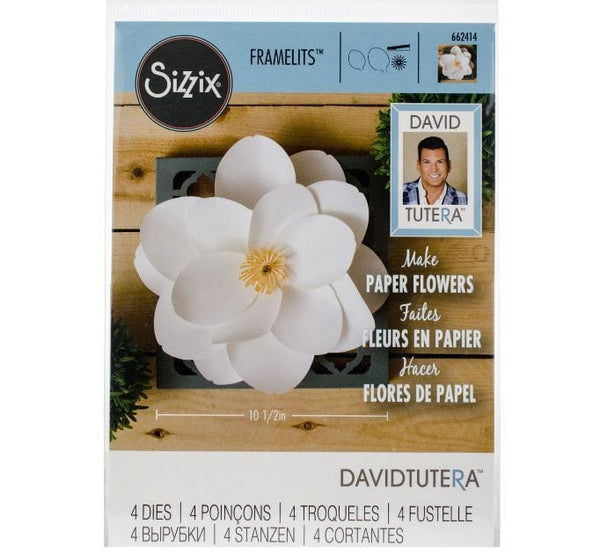 Sizzix Large Magnolia Framelits Dies By David Tutera