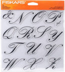 Fiskars Large Script Monogram Clear Stamps