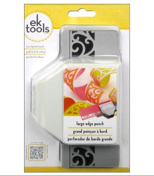 EK Success Large Scroll Pattern Edge Punch