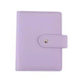 A7 Macaron Candy Color PU Leather Ring Binder Cover