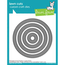 Lawn Cuts Stitched Circle Frames Custom Craft Dies