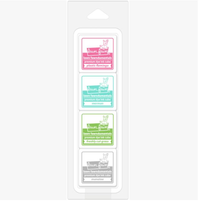 Lawn Fawn Gazebo Ink Cube Pack (Dye Based Ink) Fundamentals