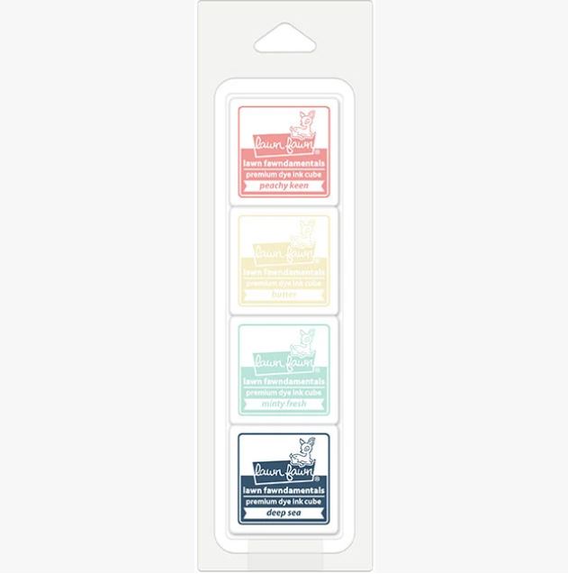 Lawn Fawn Ice Cream Parlor Ink Cube Pack (Dye Based Ink) Fundamentals