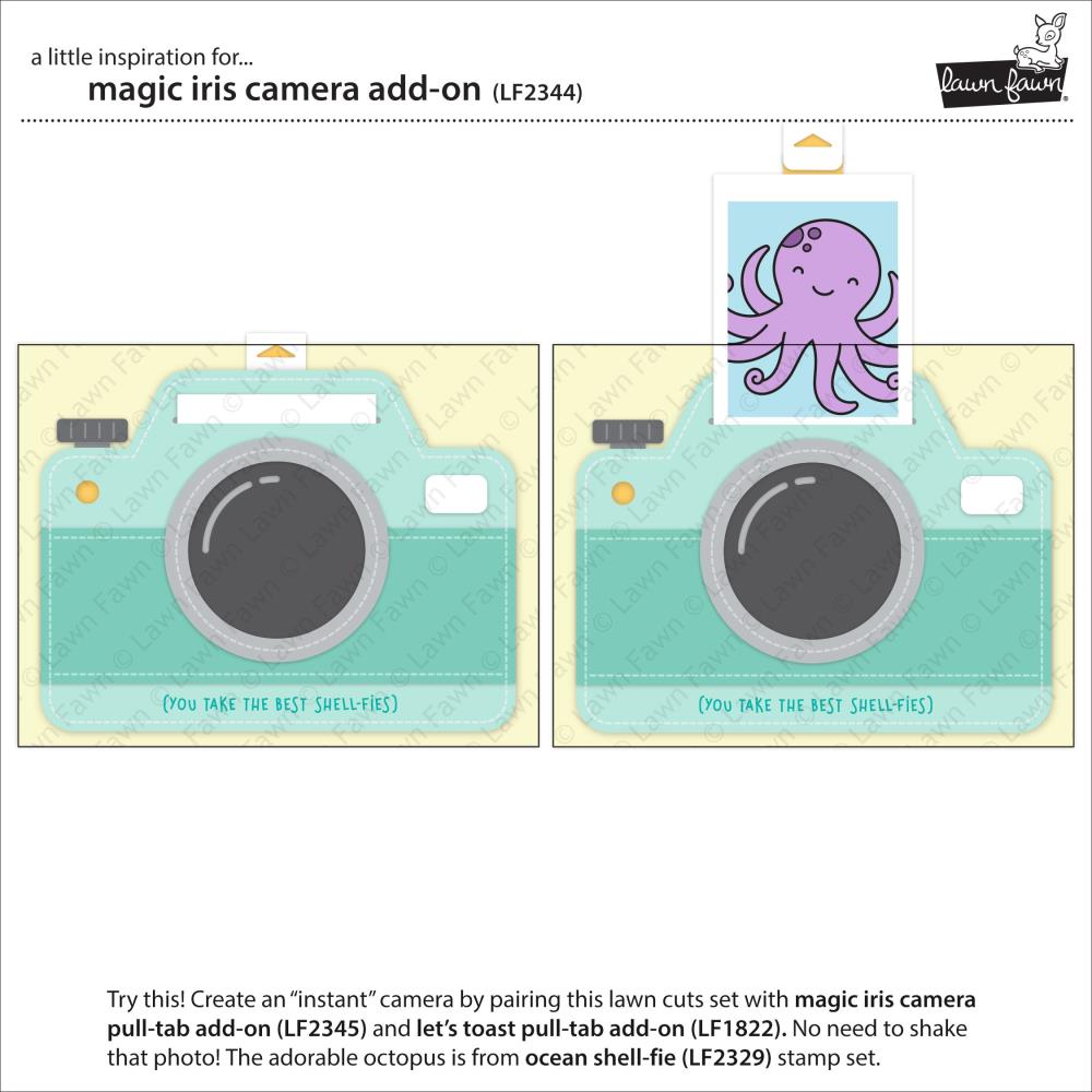 Lawn Cuts Magic Iris Camera Add-On Custom Craft Die