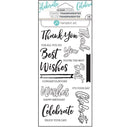 Hampton Art Words Layering Clear Stamps Set