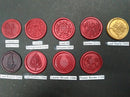 (Options Set 2) Wax Seals Leaves, Trees, Wreaths