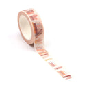 Library Books Style Washi Tape 15mm x 10m