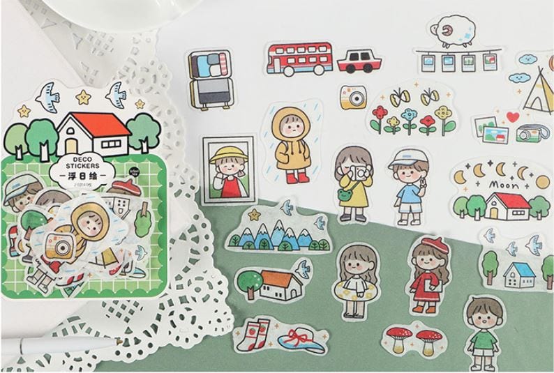 Infeel.Me Life Ritual Series Masking Sticker Flakes 40pcs