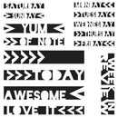 Life Strips The Crafter's Workshop Template 6"X6"