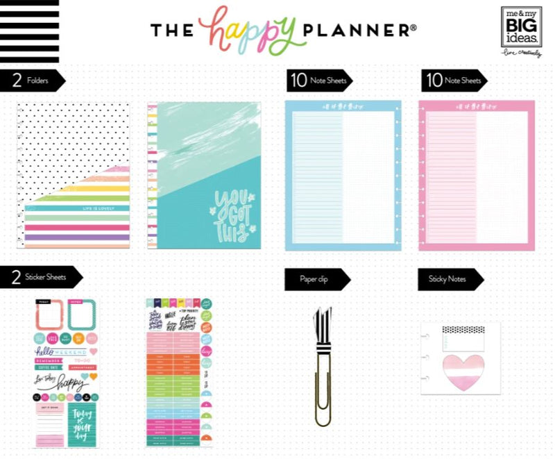 Me and My Big Ideas Life is Lovely Accessory Pack - BIG Happy Planner (157pcs)