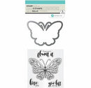 Hampton Art Lift Me Up Clear Stamp & Die Set