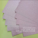 250gsm Glitter Board/Cardstocks Assorted Colors 10 sheets