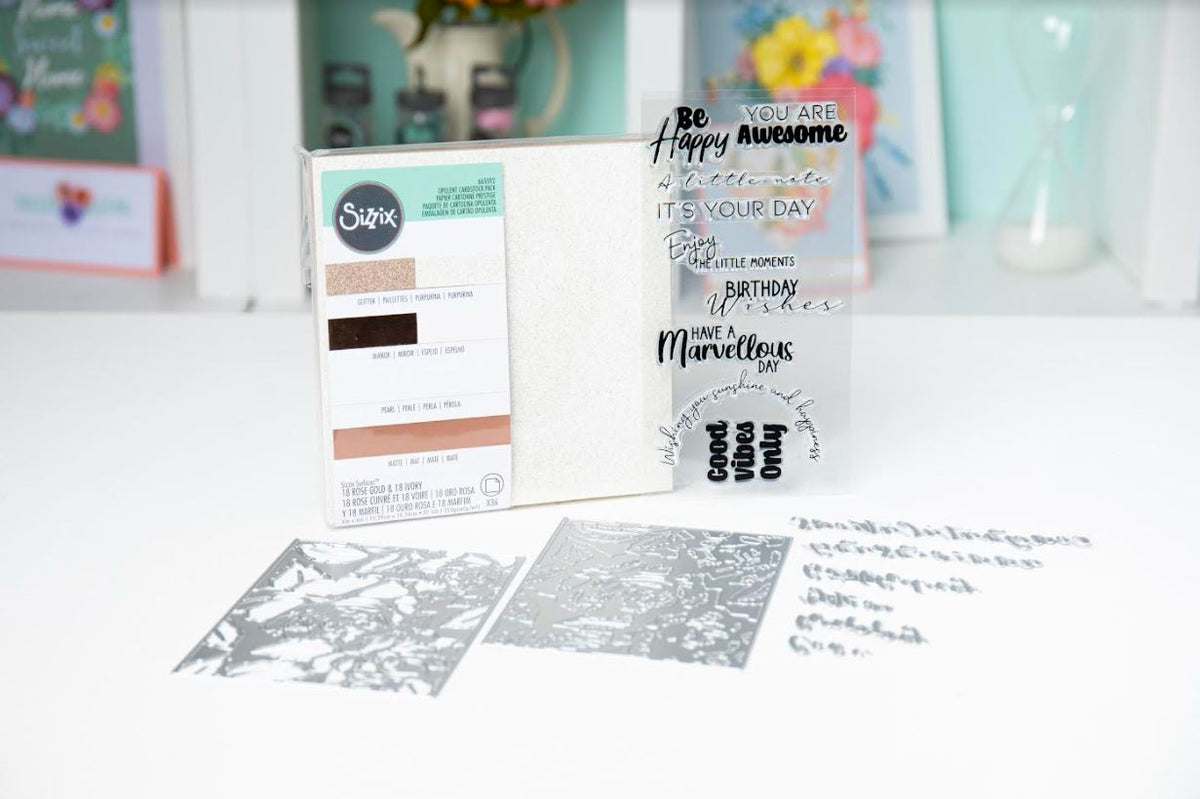 Sizzix Limited Edition Big Shot Rose Gold Starter Kit