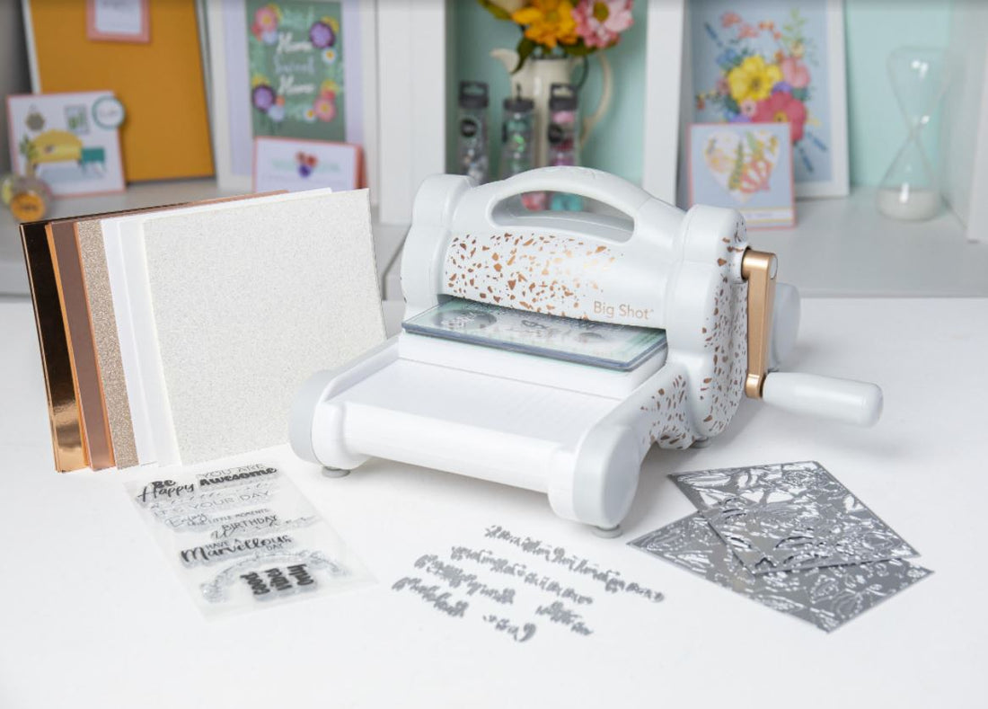 Sizzix Limited Edition Big Shot Rose Gold Starter Kit
