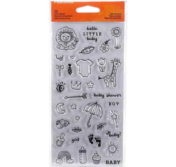 Fiskars Little Moments Clear Stamps